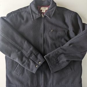 J Crew Wool Bomber / Pea Coat Style Jacket Size Large